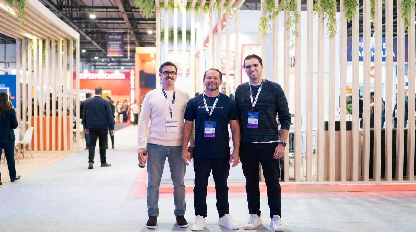 Sócios e equipe Celeiro Foods